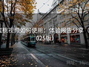 蜜桃视频如何使用：体验报告分享（2025版）