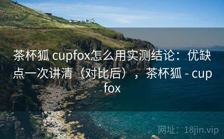 茶杯狐 cupfox怎么用实测结论：优缺点一次讲清（对比后），茶杯狐 - cupfox