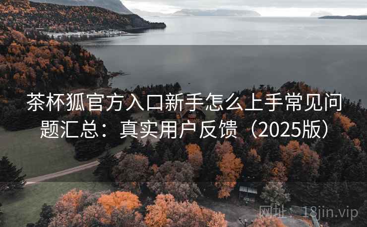 茶杯狐官方入口新手怎么上手常见问题汇总:真实用户反馈(2025版) 茶杯狐官方入口新手怎么上手常见问题汇总:真实用户反馈(2025版)