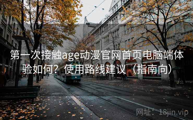 第一次接触age动漫官网首页电脑端体验如何？使用路线建议（指南向）